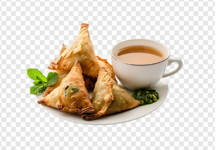 3pcs Samosa Tea/ Coffe
